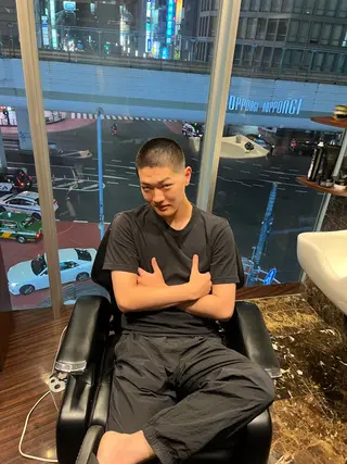 ショート メンズ ヒロ銀座ヘアーサロン六本木店所属・宮崎 陽樹のヘアスタイル