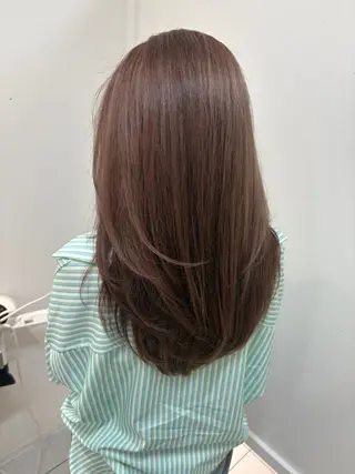 セミロング カラー Eleanor立川北口所属・🦋YUI🦋デザイ ンカラー/着付け🔥のその他イメージ