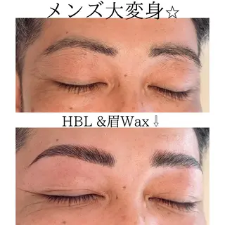 メンズ アイブロウ amber十日市🌕 MISAのマツエク・マツパデザイン