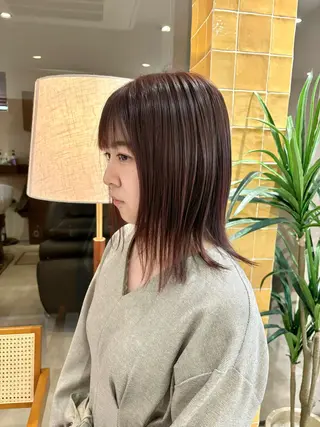ミディアム 透明感✨女性特化💙 chihiroのヘアスタイル