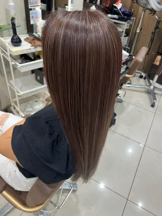 ロング カラー ✨髪質改善矯正× ブリーチ✨YU-KIのヘアスタイル