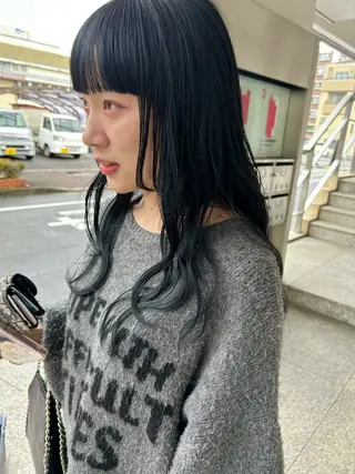 カラー 藤原 あかりのヘアスタイル