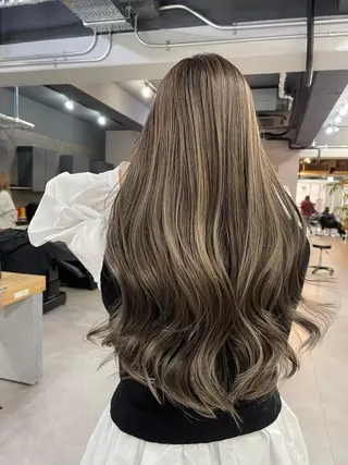 ロング カラー Reb_keiji 👑小倉圭司のヘアスタイル