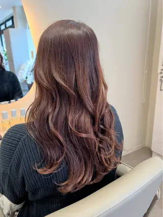 ロング カラー レイヤー/透明感/髪 質改善/メンズ/佐藤のヘアスタイル