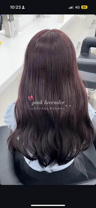 セミロング Hina🎀♡ 暖色/縮毛のヘアスタイル