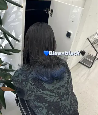 セミロング カラー 🫧‪Ameri🫧 JILLSTUDIOのヘアスタイル