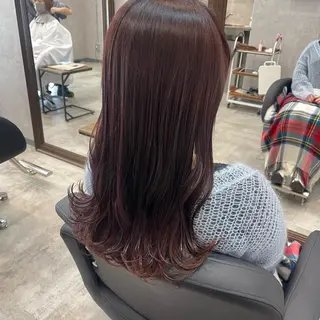 ロング カラー ヘアアレンジ merci.所属・🌻あいり merci.🌻のヘアスタイル