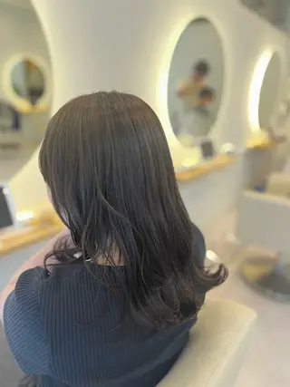 ミディアム カラー 髪質改善カラー/韓国 /井上 拓也のヘアスタイル