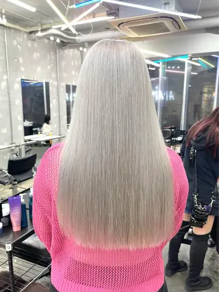 ロング カラー レイヤーカットとハイ トーン/HIROKIのヘアスタイル