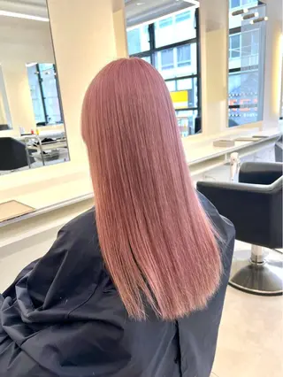 ロング カラー Parve  Mix 🫧梶川虹のヘアスタイル