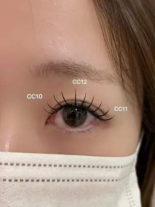 マツエク・マツパ Smoo ユイナのマツエク・マツパデザイン