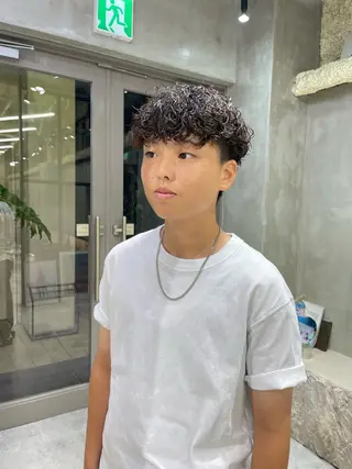 パーマ メンズ the path Seiyaのヘアスタイル