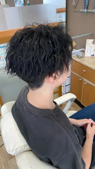 パーマ メンズ 伊藤 直也のヘアスタイル