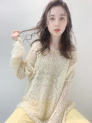 セミロング Neolive caffのヘアスタイル