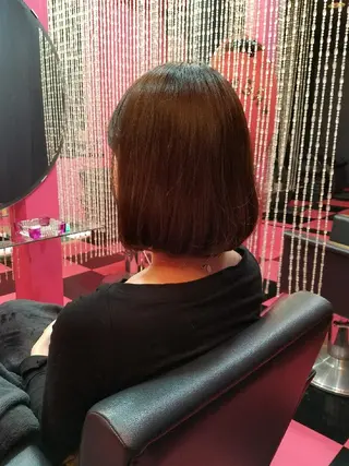 ミディアム REMIX　by　  Love　hairのヘアスタイル