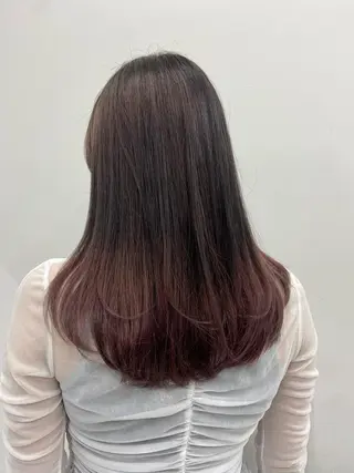 ミディアム 韓国レイヤー/ヘア カラー🎀ayamiのヘアスタイル