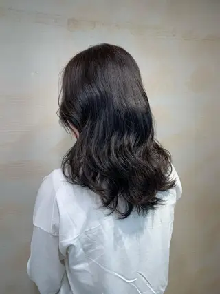 ミディアム stylist Yumaのヘアスタイル