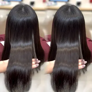 ロング パーマ 🧸ベージュ カラー🧸ゆいなのヘアスタイル