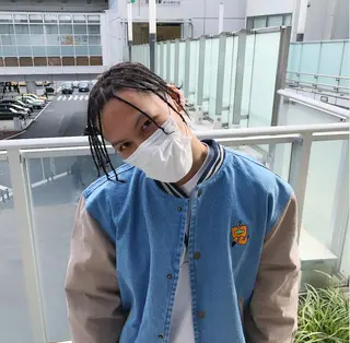 ミディアム ヘアアレンジ メンズ 美容室sand 横浜のヘアスタイル