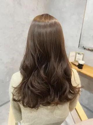 ロング カラー 中村 ひなたのヘアスタイル