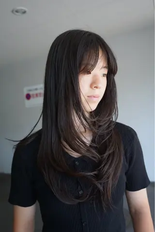ロング カラー 産休中です 艶カラー♡オカのヘアスタイル
