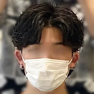 パーマ メンズ メンズ縮毛矯正 ♠️店長下平隼人のヘアスタイル