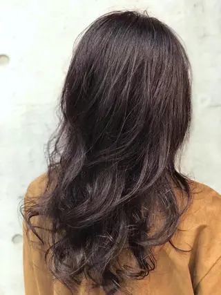 ロング カラー 大栗 佑也  髪質改善のヘアスタイル