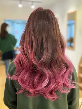 ロング 本厚木/カラー 🪻yuu🪻のヘアスタイル