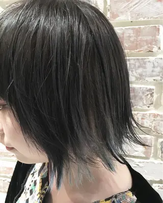 ショート カラー CALAMARI所属・【渋谷で人気】艶髪× 髪質改善/ツヤカラーのヘアスタイル