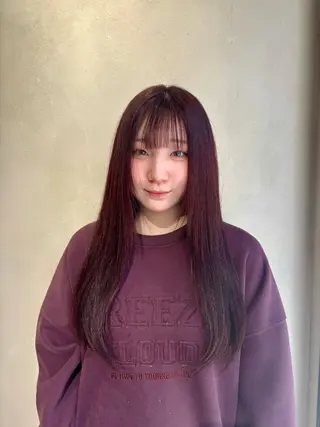 カラー ⠀ リコのヘアスタイル