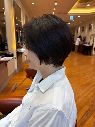 ショート 【ショートカット】 根本翔太のヘアスタイル