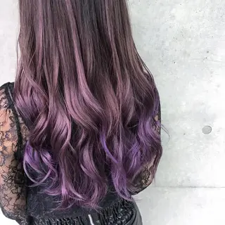 セミロング カラー Lome'所属・✨ブリーチマスター✨ オクヤマヨウスケのヘアスタイル