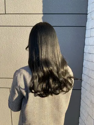 ロング 🧋ミルクティーカラ ー🧋特化小林拓登のヘアスタイル