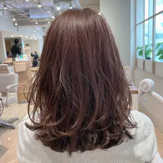 セミロング カラー 市原 大翼のヘアスタイル
