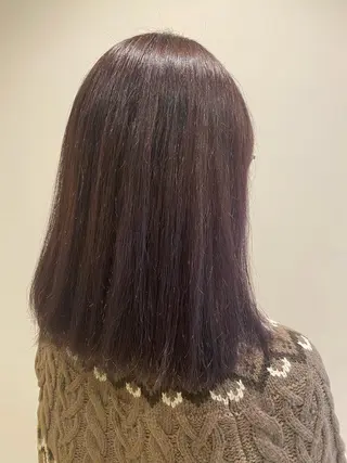 ミディアム カラー 艶髪🌿美髪 大塚礼乃【西荻窪】のヘアスタイル