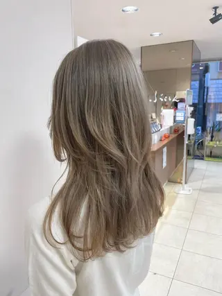 ロング カラー ヘアアレンジ 【Sweep】おじま のぞみのヘアスタイル