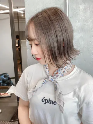 ショート カラー LA KING GINZA TOKYO所属・🧡ショートの達人 🧡SHOのヘアスタイル