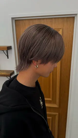 ショート カラー メンズ MAKE'S所属・石坂 暢大のヘアスタイル