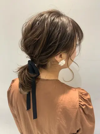 ヘアアレンジ 髪質改善/縮毛矯正 🎀小林 唯 🎀のヘアスタイル