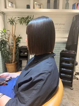 ミディアム 髪質改善/ボブ /韓国/erikoのヘアスタイル