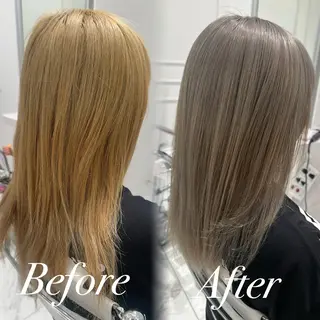 ミディアム 韓国スタイル🇰🇷 児島葉月のヘアスタイル