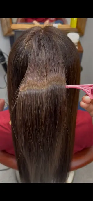 less所属・菅原 聖奈のヘアスタイル