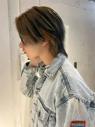 ショート カラー メンズ 吉祥寺/パーマ/ カラー/Abeのヘアスタイル