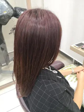 ロング 🩶ハイライトカラー 🩶ASH西葛西鈴木のヘアスタイル