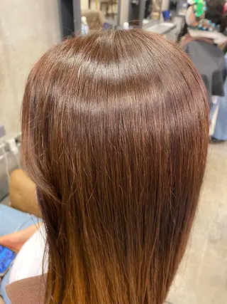 カラー すずき さくやのヘアスタイル