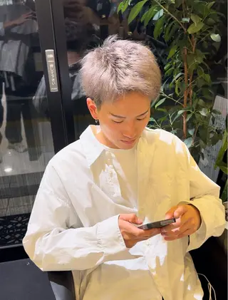 カラー メンズ 一宮/稲沢/あま市 /小林好裕のヘアスタイル