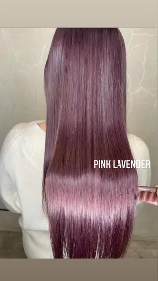 ロング カラー ヘアアレンジ FONS 🤍yurika🤍のヘアスタイル