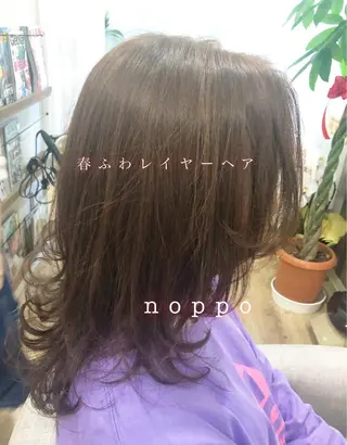 ロング カラー noppo所属・NOPPO 和泉市 美容室/奥村 飛鳥のヘアスタイル