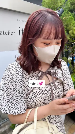 ミディアム 似合わせヘア🫶🏻 つきいてるみのヘアスタイル