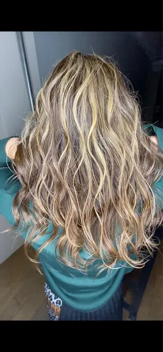 セミロング カラー 髪質改善縮毛矯正 kosuke_IJKのヘアスタイル